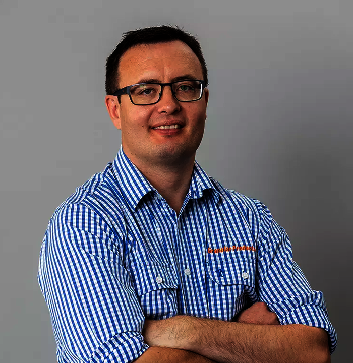 Headshot of Chief Executive Officer Ebert Terblanche